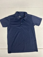 Real Essentials Short Sleeve Polo Shirt Size L School Uniform Stretch Lot of 3