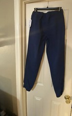 Wonder Nation Boys XL 14-16 School Uniform Navy Blue Jogger Pants Brand New