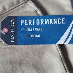 Nautica School Uniform Khaki Stretch Easy Care Pants Size 3 MPN NUFBC030