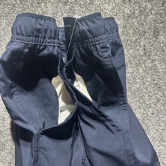 Nautica School Uniform Youth S 28×30 Navy Jogger Short Elastic Waist Drawstring