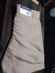 Nautica Boys School Uniform 10 Regular Khaki Adjustable Waist