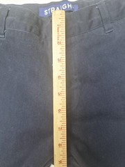 Boys Uniform Pants Navy Lot Of 2 Size 14 Straight French Toast