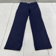French Toast Pants Boys 18 Navy Relaxed Twill Adjustable Waist School Uniform