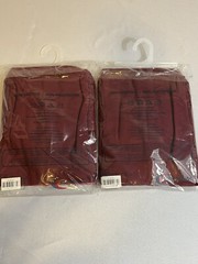 *2 PACK* PREMIUM WEAR Burgundy Polo School Uniform Shirt (14/16)