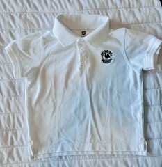 Lot of 4 Primrose School Polo Shirts TD4 Toddler Long Sl Short Dennis Uniform