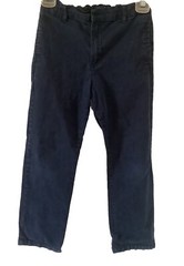Place Set Of 2 School Uniform Pants Size 12 Boys Adjustable Waist Blue