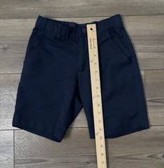 French Toast Boys 8 Navy Stretch Shorts-Performance Moisture Wicking Fabric