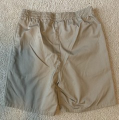 Classroom Uniform Shorts Elastic Waist Pull On Khaki Size 12 Set of 4
