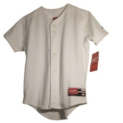 Rowling’s Youth’s Baseball Shirt Uniform White Boys New