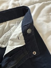 Cat & Jack Navy School Uniform Pants Size 12 lot of two