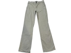 GAP Kids Boy’s Khaki Slim Straight Fit Pants Size 14 Flat Front GUC