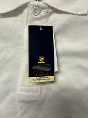 U.S. POLO ASSN Uniform Division White Shirt Boys M(10-12) NWT See Photos