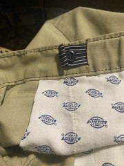 Dickies Khaki Uniform Pants Size 14R 26 W Preteen/Youth EUC Flat Front