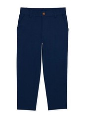 Wonder Nation Boys Blue School Uniform Flat Front Pants Size 14 Husky New