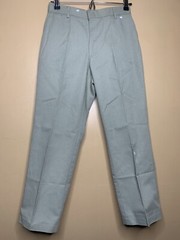 1Boy’s Husky 28 School Uniform Pants Straight Leg Beige Adjust Waist Khaki #1