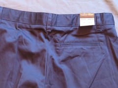 New French Toast Boy’s Unisex Uniform Navy Blue Khaki Shorts Flat Front Size 20