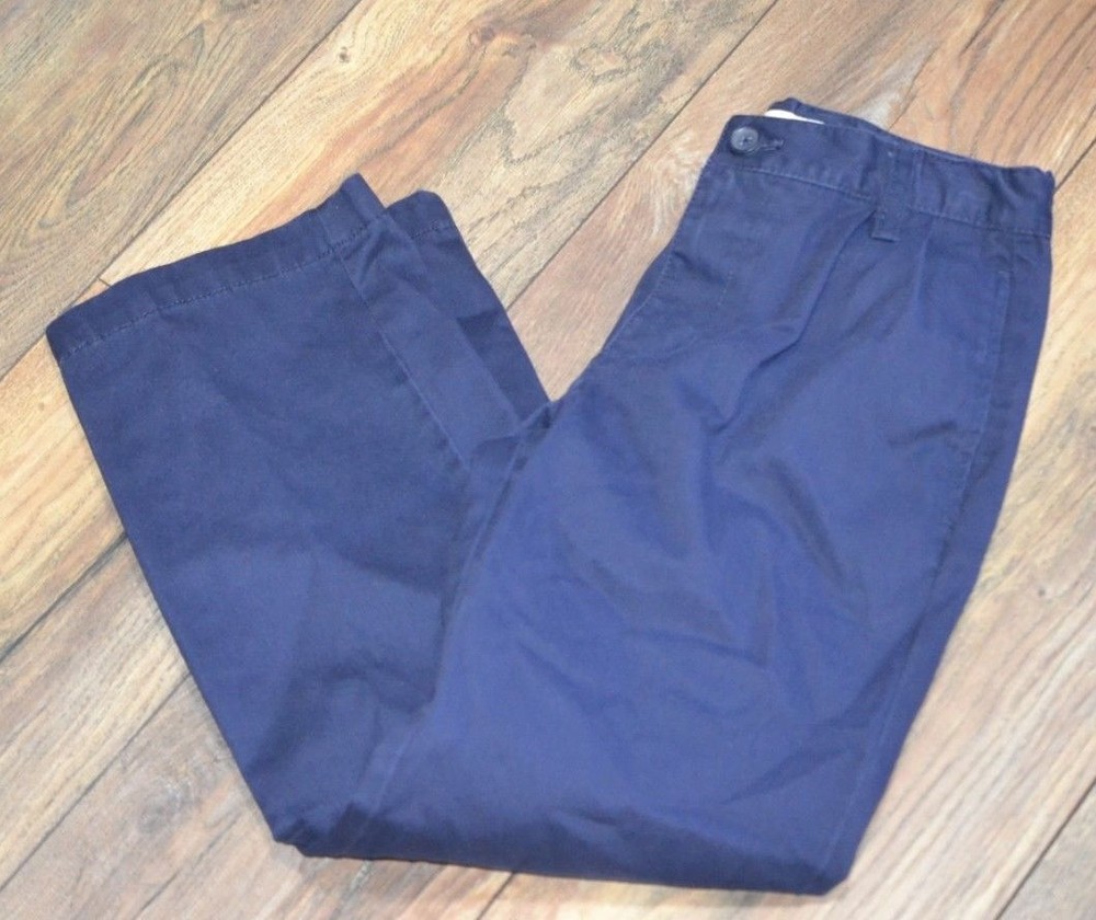Cherokee Blue Pant Ultimate School Uniform Pants Navy Khakis Size 10