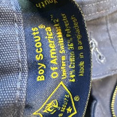 Boy Scouts Of America Youth Uniform Shirt/pants North Florida Council Patches