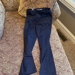 New Tags Boys French Toast School Uniform Pants Size 8 Navy Adjustable Waist