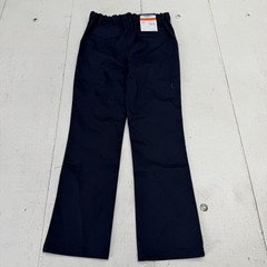 French Toast Pants Boys 10 Navy Straight Twill Adjustable Waist School Uniform