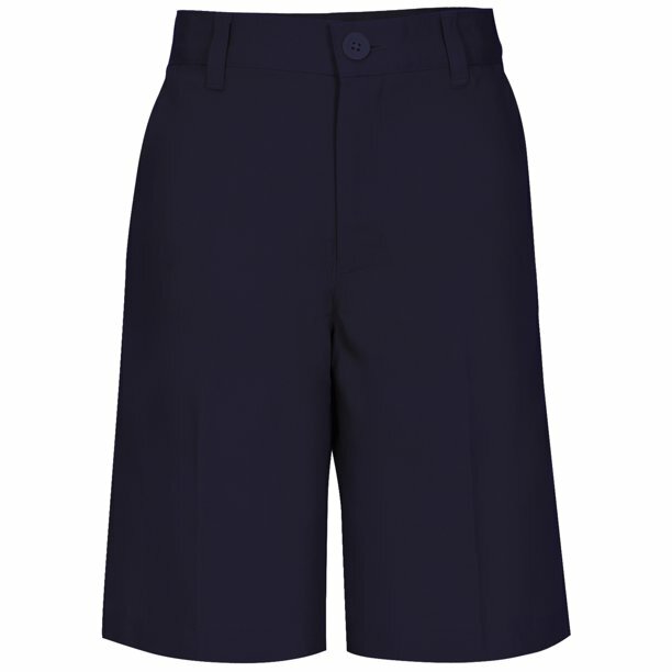 REAL SCHOOL Boys SIZE 12 Flat Front Pants School Uniform Approved BLUE NAVY NEW