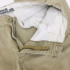Junior Boy’s OLD NAVY Sz 28×30 Broken-In Khaki Cotton School Uniform Pants Good‼