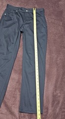 IZOD Boys Uniform Navy Dress Chino Pants Flat Front Size 16 Husky
