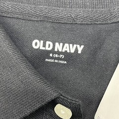 Old Navy Black Jack Uniform Pique Short Sleeve Polo Boys Size Small NEW