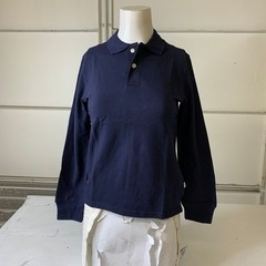 GAP Organic Cotton Uniform Polo Shirt Kids Size L Navy