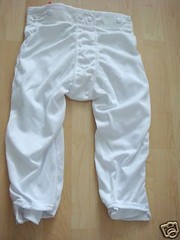 NWT BIKE ATHLETIC Football Pants WHITE Uniform YOUTH XL