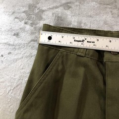 vtg Boy Scouts of America Pants Youth 26 Green Official Uniform Cargo Pockets