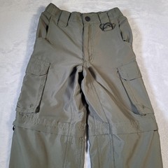 Boy Scouts Of America Pants Youth S Green Uniform Switchbacks Cargo Unhemmed