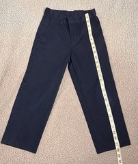 School Uniform Navey Blue Slacks Little Boys Size 6
