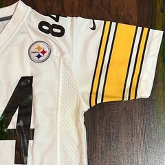 NFL Nike Pittsburgh Steelers Football Jersey #84 Antonio Brown Size: L (Boys)