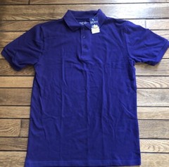 Galaxy by Harvic School Uniform Shirt Short Sleeve Boys 18 Grape / Purple