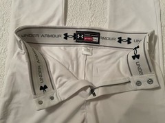 Under Armour Baseball Pants Youth Extra Large White YXL