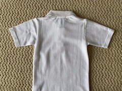 New Boy’s Taphuco Uniform Solid White Classic Polo Shirt Boy’s Sizes 4 5 6