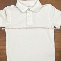 Cat & Jack Unisex School Uniform White Polo Shirt Short Sleeve Size XS 4-5