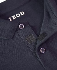 IZOD (size 18-20) Boys School Navy Blue Uniform Short Sleeve Polo Shirt