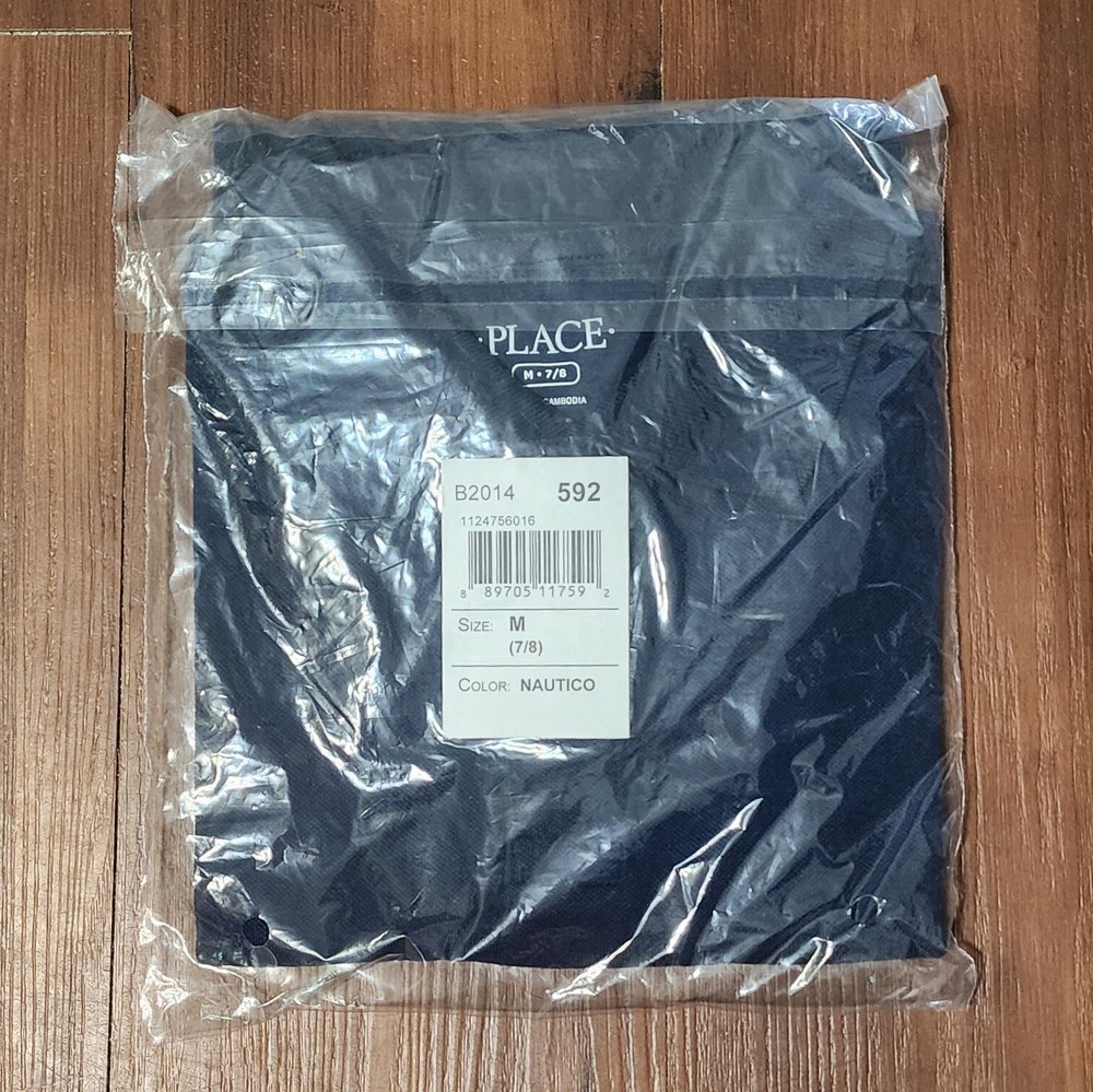 BRAND NEW The Children’s Place Boys Uniform Pique Polo Nautico Navy