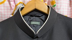 ^_^ Japanese SchoolBoy Uniform . Excellent . Navy. L~ XL. School Badge. 180A