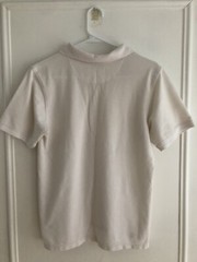 George Casual or School Uniform Boys White Short Sleeve Polo Shirt Size 18