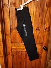 Boys Nautica Black Uniform/Casual Pants Husky Size 16