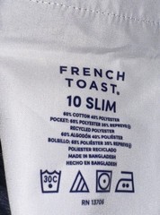 New French Toast Youth Boys Sz 10 Slim 22 X 25 School Uniform Pants Blue Navy