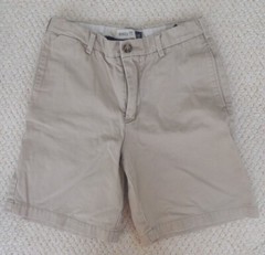 *Great Condition* Boys Easy Fit Gap Kids Sz 8 Husky Khaki Uniform Shorts