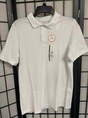 Lot Of 2 Wonder Nation Short Sleeve Uniform Pique Polo Unisex XXL New SKU A34