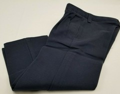 Chaps Pants Boy’s School Approved Black Performance Pleated Size 4 Reg, New