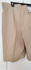 BOYS 20 Husky KHAKI FRENCH TOAST SCHOOL UNIFORM SHORTS ADJUSTABLE WAIST