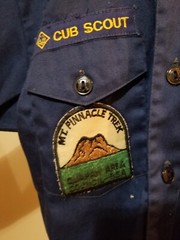 Cub Scout Short Sleeve Uniform Shirt Navy Youth Official BSA Neck 12