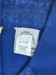 VTG Cub Scouts Blue Gold BSA Uniform Shirt Hat Belt Scarf Youth 1960s Atomic Era